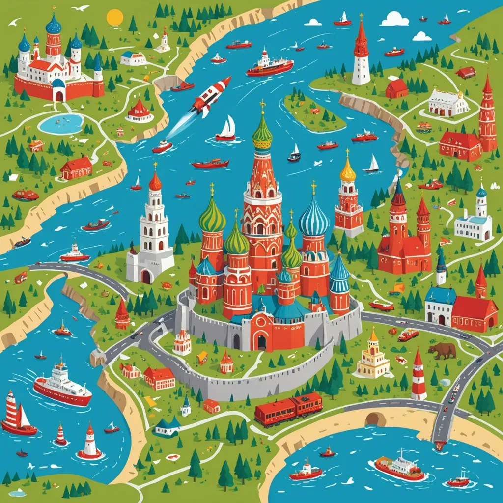 Викторина о путешествиях по России. Проект «Мульти-Россия»